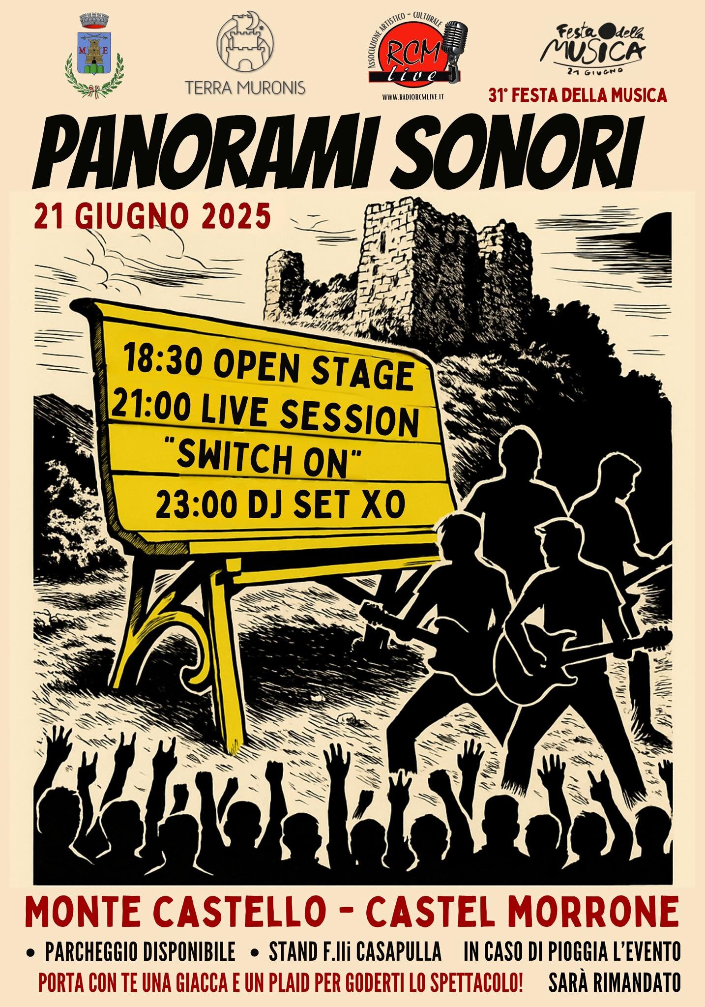 PANORAMI SONORI &ndash; 31&ordf; FESTA DELLA MUSICA