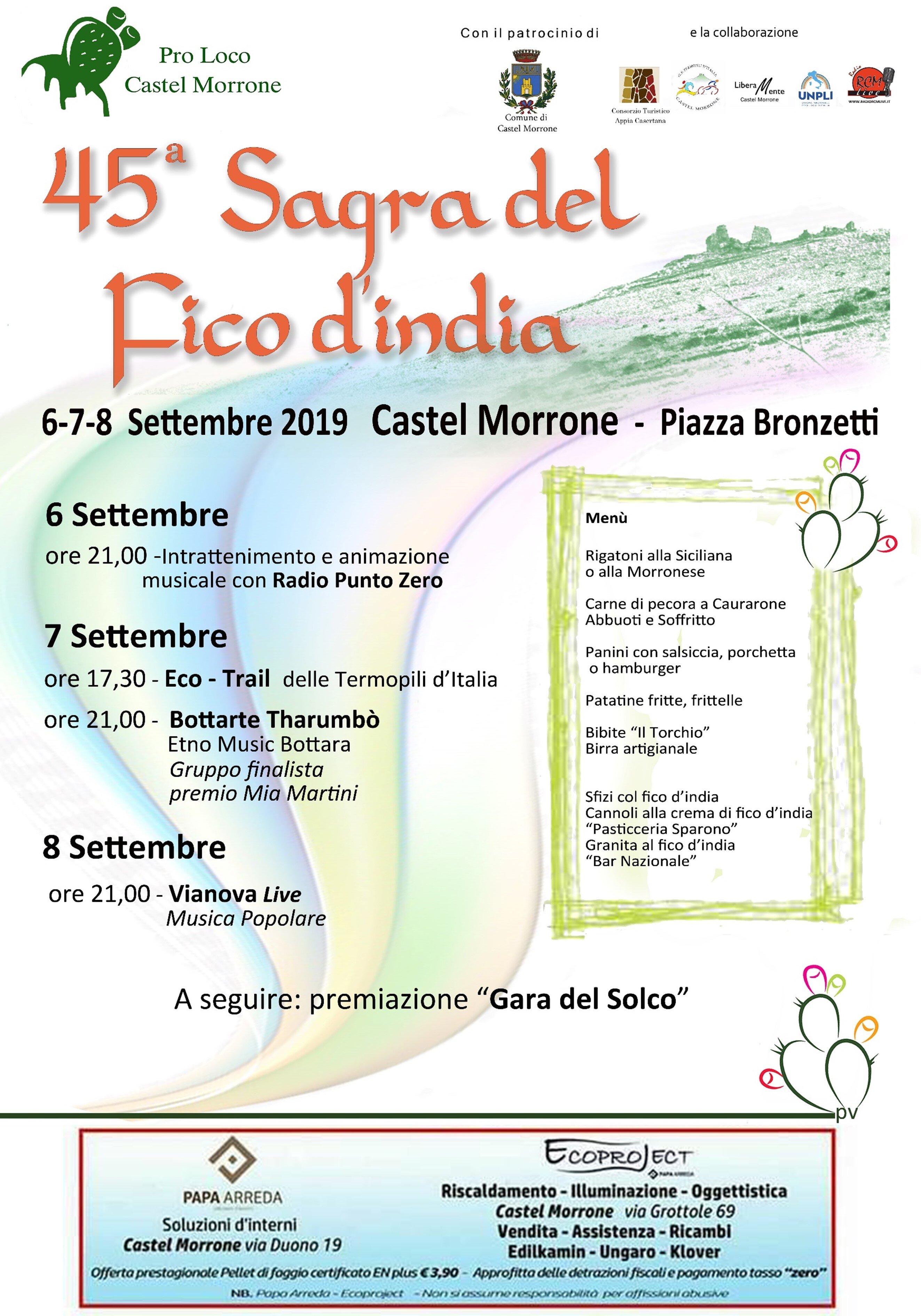 45&deg; Sagra del Fico d'India