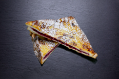 french toast marmellata