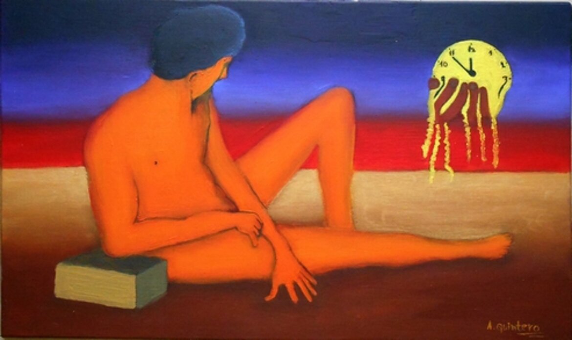 Oil on wood (triplex), 50 � 29.8 cm, 2020