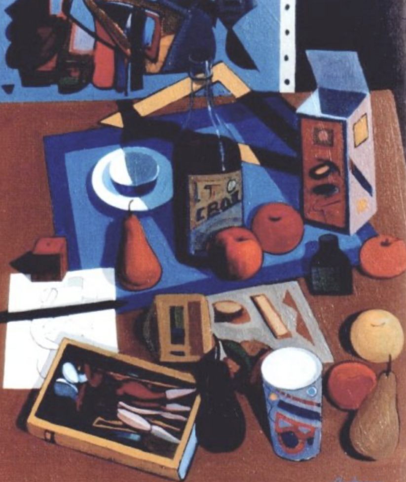 OMAGGIO A DE CHIRICO PERIODO FIGURATIVO 