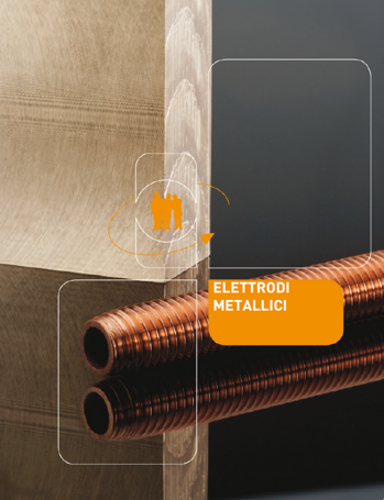 elettrodi metallici