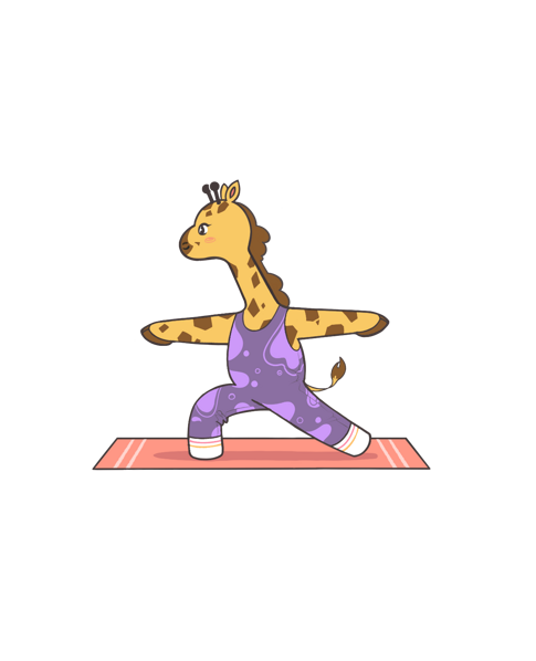 yoga giraffa