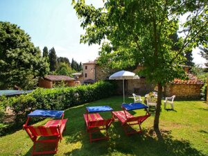 Giardino privato attrezzato appartamento Granaio