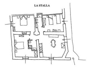Planimetria appartamento Stalla