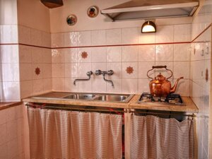Soggiorno-angolo cottura appartamento vinsanto
