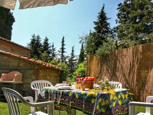Giardino privato attrezzato appartamento Granaio