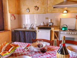 Living room-kitchenette apartment Terrace