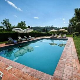 Piscina Fotografia piscina con solarium