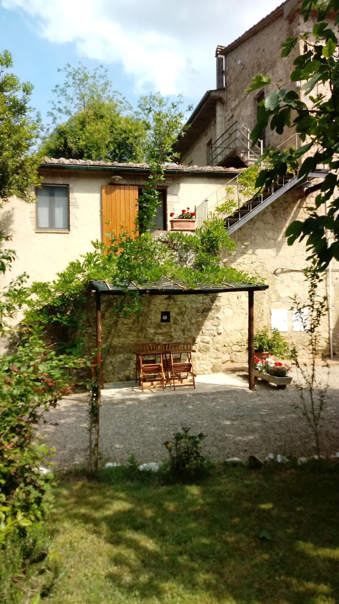 Pergolato esclusivo appartamento vinsanto