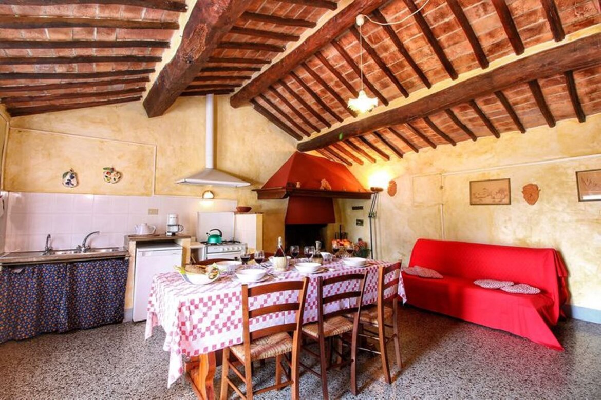 Soggiorno-angolo cottura appartamento Terrazzo