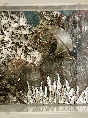 Box-Es n.1150 luna crescente - crescent moon 12/2024 cm.31x26x15 Box-Es n.1150 luna crescente - crescent moon 12/2024 cm.31x26x15