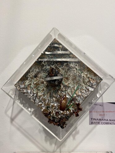 Box-Es n.1131 the manflower 2021 - cm.21x21x12 Box-Es n.1131 the manflower 2021 - cm.21x21x12