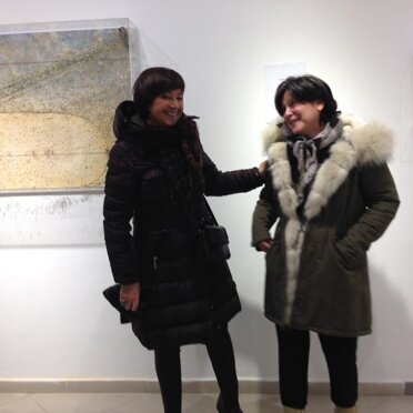 TM e Lucia Cucciarelli (giornalista e cara amica)