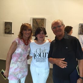 TM con Il Critico Luigi Paolo Finizio e sua moglie la Prof.ssa Rita Lauro