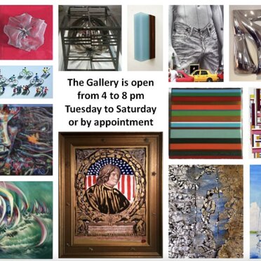 Tinamaria con Mariavelia Savino / Gallerista G&S Art Gallery