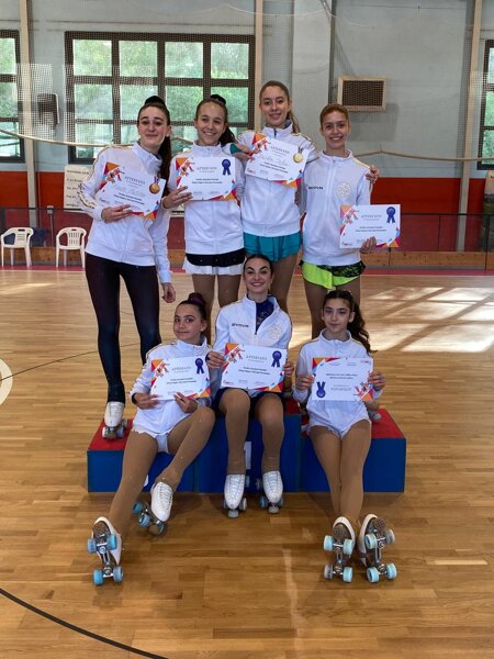 Matilde, Melissa, Sofia, Amelie, Sonia, Carlotta e Asia