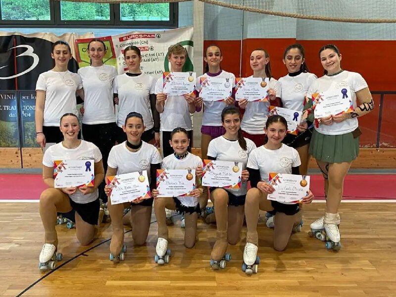 Elena, Eleonora, Elena, Andrea, Ludovica, Giada, Sara, Aurora, Teresa, Gaia, Mia, Matilde, Eleonora