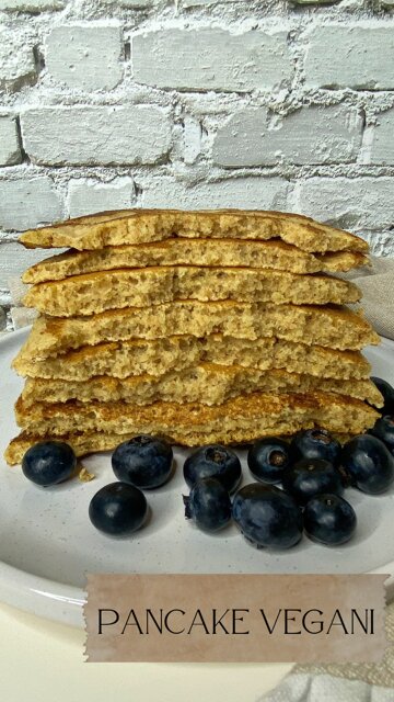 PANCAKE VEGANI CON AQUAFABA