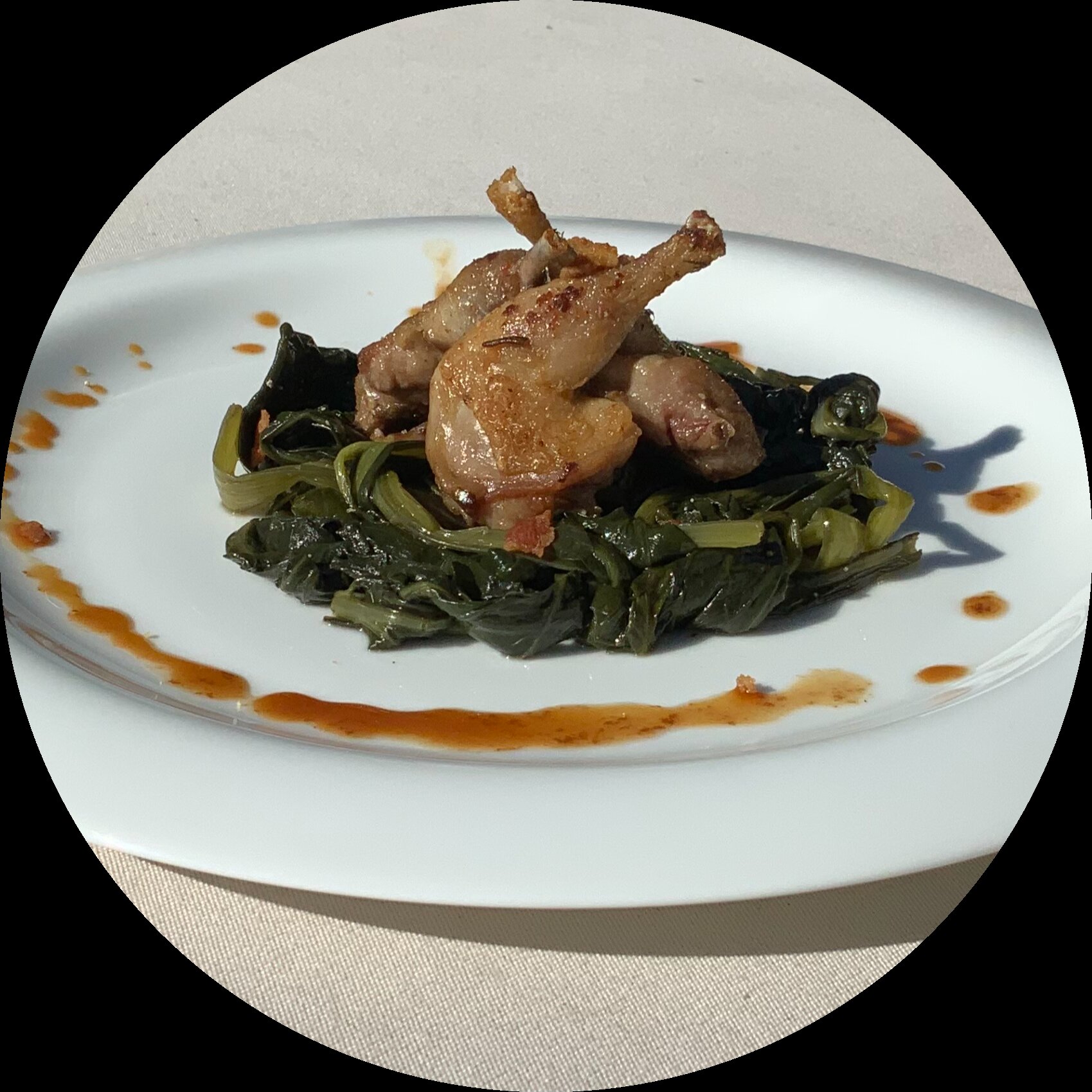 COSCETTE DI QUAGLIA IN PADELLA