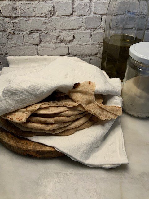 PIADINE CON ESUBERO DI LIEVITO MADRE