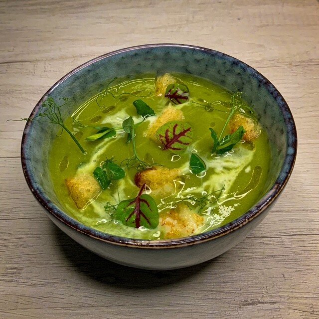 RICETTE DI BASE: CREMA DI PISELLI