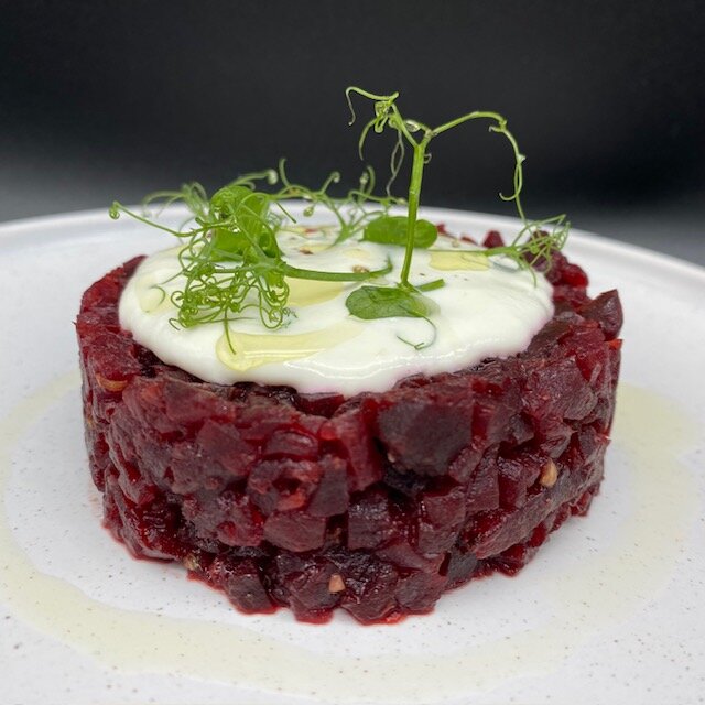 TARTARE DI BARBABIETOLA ROSSA