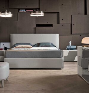Tomasella - Moderno - Letto e complementi Zeno