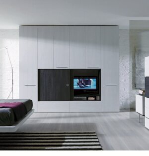 Dielle Modus - Armadio Style Porta TV a battente