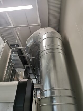 Progettazione impianti industriali di aspirazione e filtrazione aria