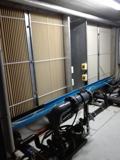 lavatore d'aria, umidificazione industriale, umidificazione tessile, raffreddamento adiabatico, umidificazione filature, umidificazione open end