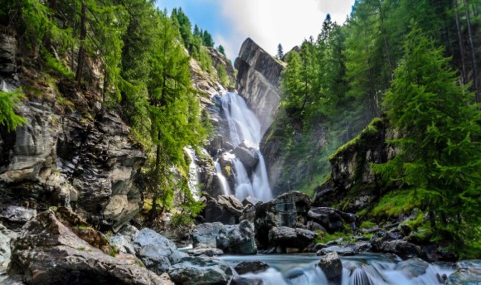 Cogne, Gran Paradiso Park and Lillaz Waterfalls