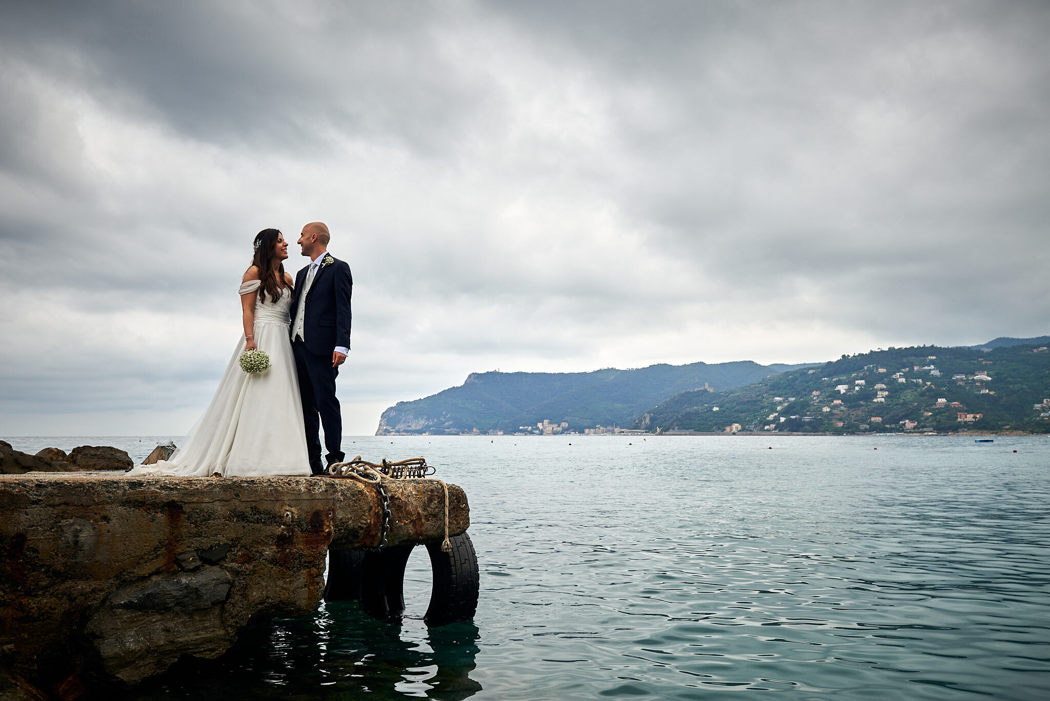 coppia sposi liguria