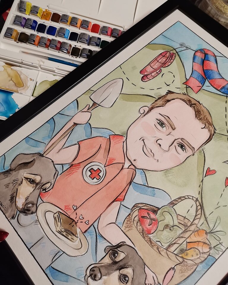 illustratrice matrimonio liguria