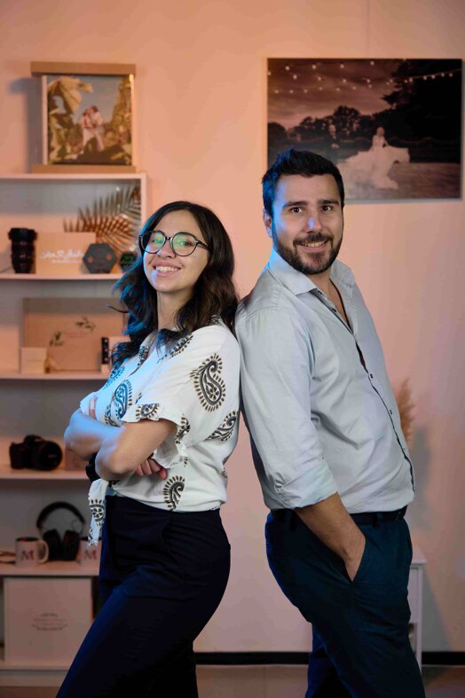 Valentina e Claudio, creatori del podcast Matrimania sul matrimonio