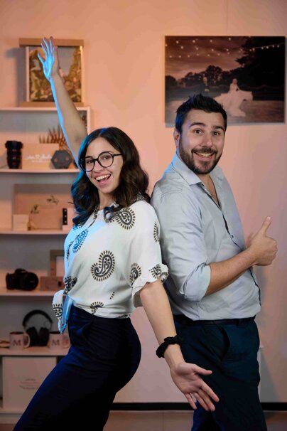 Claudio e Valentina, creatori del podcast Matrimania sul matrimonio