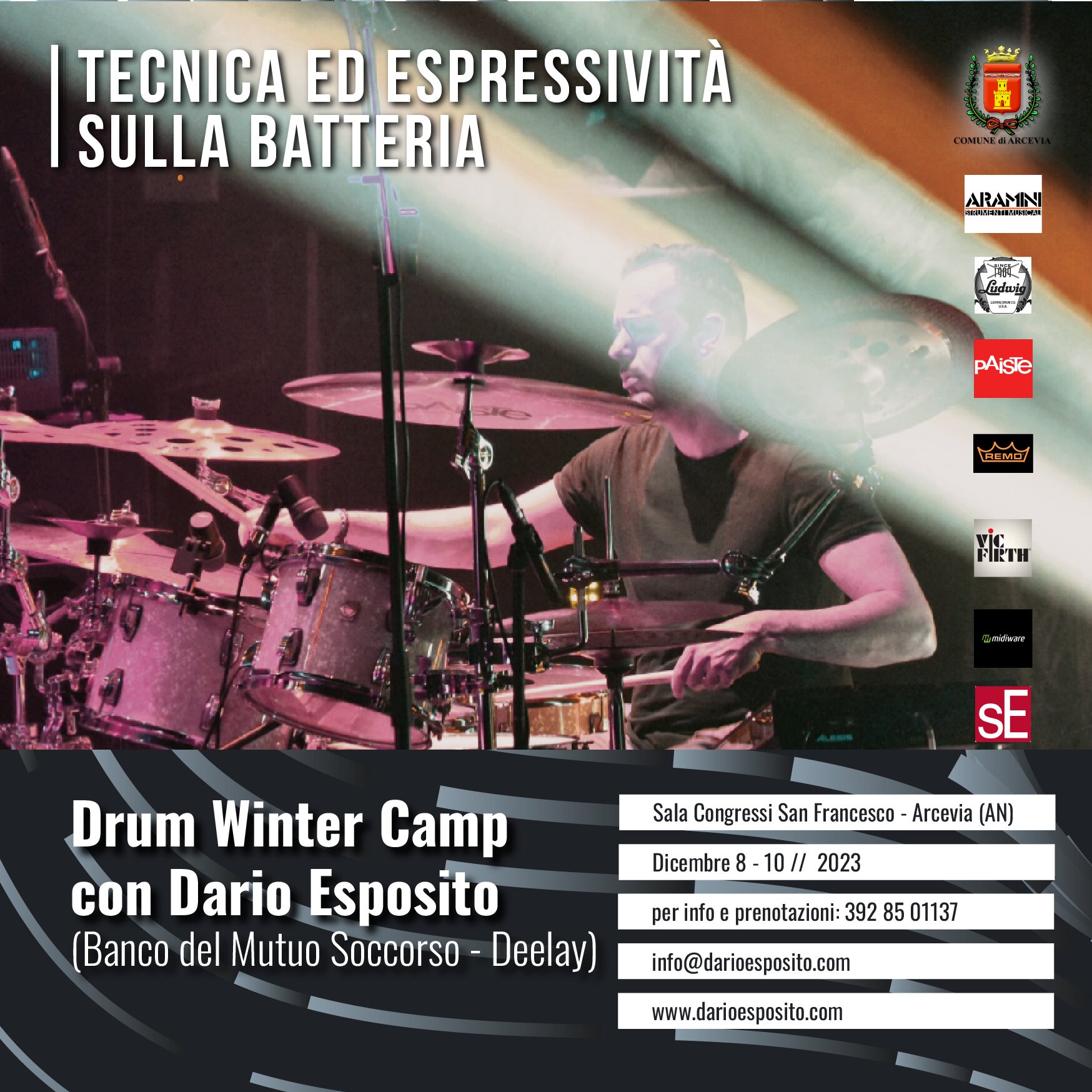 DRUM WINTER CAMP 8-10 Dicembre 2023