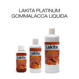 Miscela di gommalacca decerata naturale in soluzione alcolica incolore pronta all'uso. Miscela di gommalacca decerata naturale in soluzione alcolica incolore pronta all'uso.