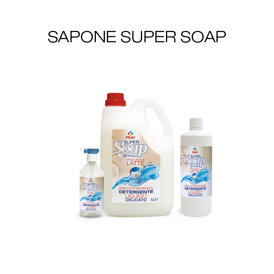 Sapone liquido delicato al profumo di latte ideale per detergere viso e mani. Ph neutro. Sapone liquido delicato al profumo di latte ideale per detergere viso e mani. Ph neutro.