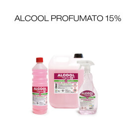 Detergente alcolico universale profumato, ideale per sgrassare e detergere in profondità. Detergente alcolico universale profumato, ideale per sgrassare e detergere in profondità.