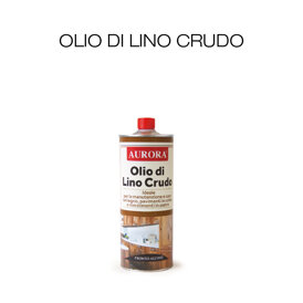 L’olio di lino crudo è un prodotto di origine vegetale ideale come fondo o finitura. L’olio di lino crudo è un prodotto di origine vegetale ideale come fondo o finitura.