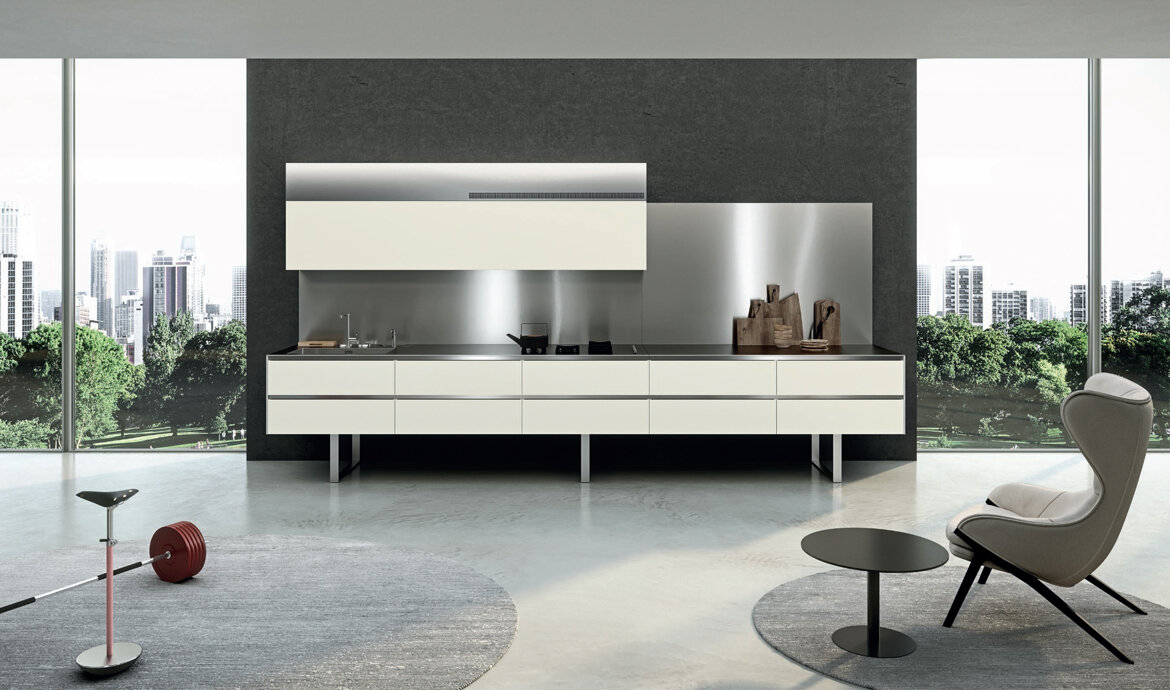 La creativit� compositiva per uno spazio cucina a misura del tuo comfort!