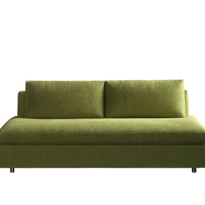 Trasformabile BD10 Cuscino di seduta e schienale fissati alla struttura per una comoda ed agevole apertura