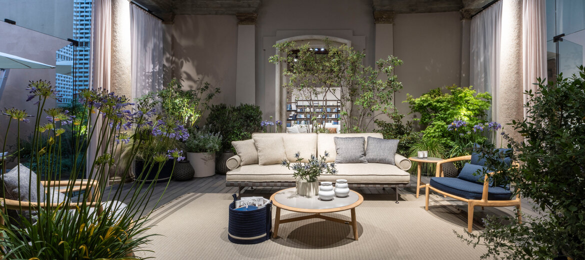 Poltrona Frau The Secret Garden, una nuova linea dedicata all'arredo outdoor