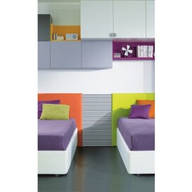 Composizione C1 Un vivace gioco di colori e superfici per rendere la tua camera unica e personale