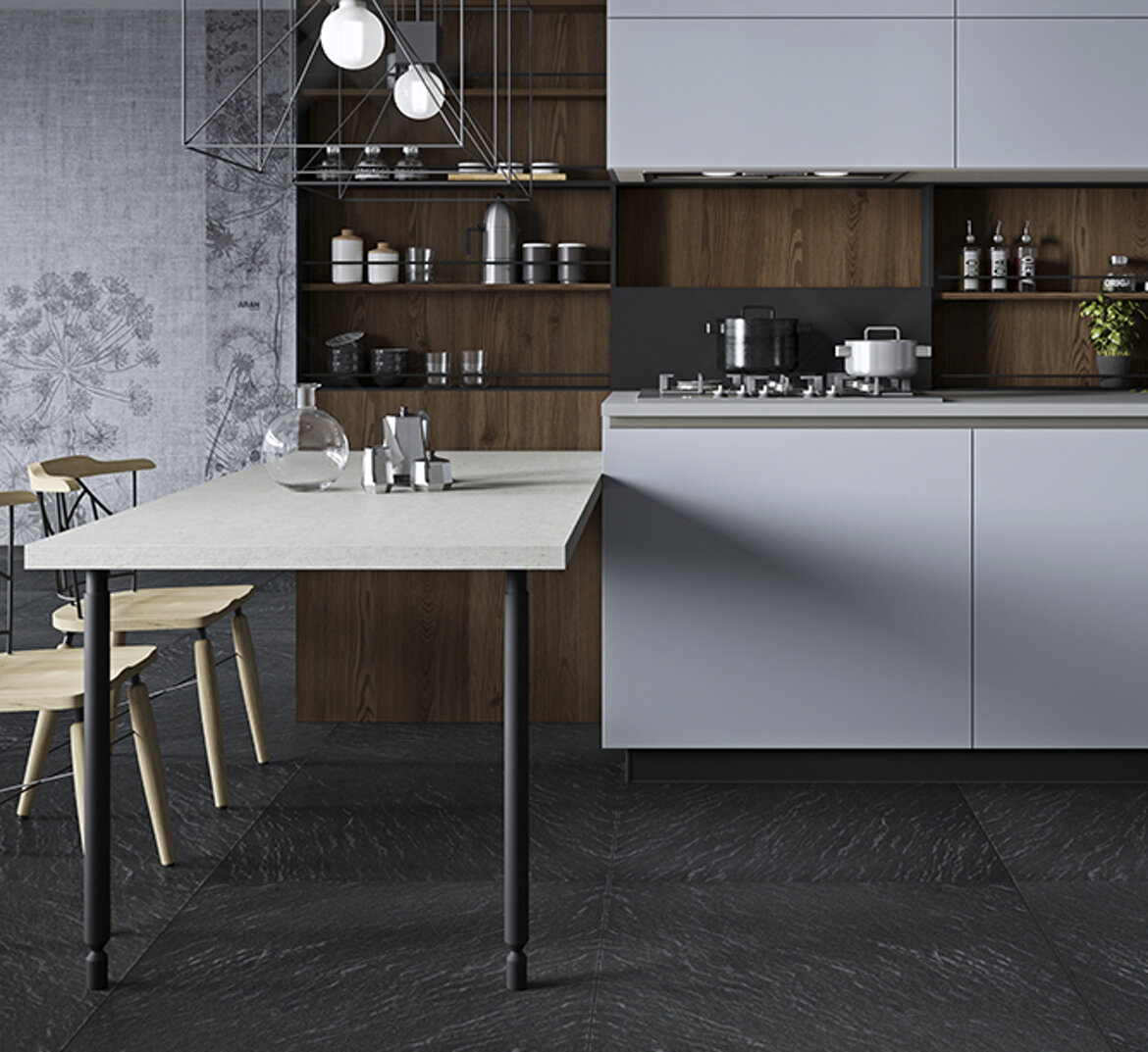 La creativit� compositiva per uno spazio cucina a misura del tuo comfort!