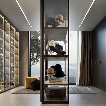 Sistema PL4 Sistema armadio ampia componibilità Ante vetrina