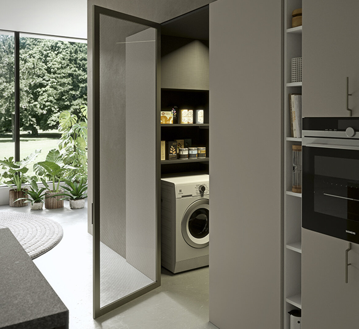 La creativit� compositiva per uno spazio cucina a misura del tuo comfort!