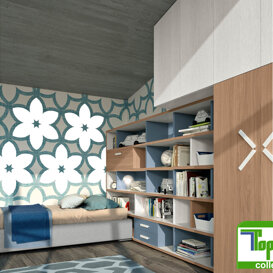 Composizione A2 Alta componibilità, differenti configurazioni di allestimento, ampia gamma di finiture e colori