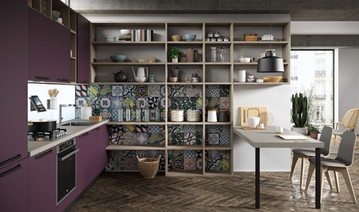 Alta personalizzazione per tipologia di componenti, vasto campionario di colori e finiture.